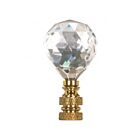 Fleuron en cristal taillé en boule Satco 90-1736