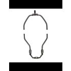 Ensemble pour lampe avec lyre robuste Satco 90-2078 laiton foncé antique