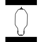 Ensemble pour lampe avec lyre Satco 90-2082 laiton foncé antique
