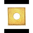 Bague de vérification en laiton tourné Satco 90-2139