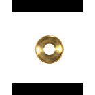 Bague de vérification double en laiton tourné Satco 90-2151 laiton antique