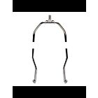 Ensemble pour lampe avec lyre robuste Satco 90-2251 nickel poli