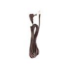 Ensemble de cordons 8' avec prise plate Satco 90-2324 marron