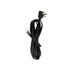 Ensemble de cordons 10' avec prise plate Satco 90-2435 noir