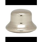 Fleuron en acier Satco 90-2453 plaqué nickel