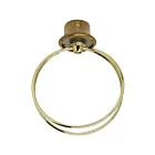 Clip de support de lampe Satco 90-2529 laiton plaqué