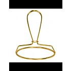 Clip de support de lampe Satco 90-2535 laiton plaqué