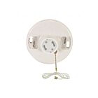 GU24 Embase en porcelaine blanche fluorescente Satco 90-2581