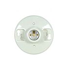 Prise de plafond en porcelaine émaillée sans clé Satco 90-2638