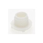 Bague plastique mâle 1/8 Satco 90-327 blanc