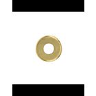 Bague de vérification en acier Satco 90-356 laiton plaqué
