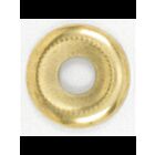 Bague de vérification en acier perlé Satco 90-388 laiton plaqué