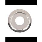Bague de vérification en acier perlé Satco 90-389 plaqué nickel