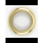 Bague de vérification en acier Satco 90-473 laiton plaqué