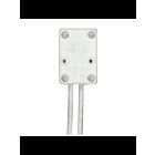 Douille halogène MR16 en porcelaine Satco 90-475 blanc