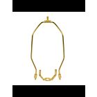 Ensemble pour lampe avec lyre robuste Satco 90-557 laiton poli