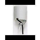 Douille en porcelaine sans clé Satco 90-760 blanc