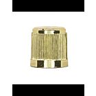 Bouton de gradateur en plastique Satco 90-798 or