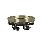 Pan de plafond à deux lumières Satco 90-877