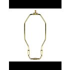 Ensemble pour lampe avec lyre robuste Satco 90-920 laiton poli