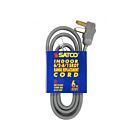 Cordon plat gris à 3 fils Satco 93-5037