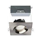 satco S11629R1 12W Nickel brossé LED Encastré CCT sélectionnable