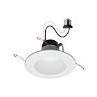 Satco S11883 Blanc LED Encastré rétrofit Wattage et CCT sélectionnables