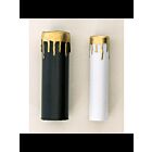 2 Couvertures de bougie Satco S70-372