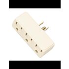Adaptateur de prise triple Satco S70-546 brown