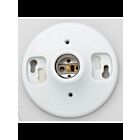Support de lumière sans clé à base moyenne en porcelaine Satco S70-590