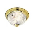 Plafonnier Nuvo Lighting SF76-025 2-Lumières 120W Laiton poli