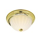 Plafonnier Nuvo Lighting SF76-126 2-Lumières 120W Laiton poli