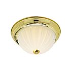 Plafonnier Nuvo Lighting SF76-128 3-Lumières 180W Laiton poli