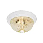 Plafonnier Nuvo Lighting SF76-191 2-Lumières 120W Blanc texturé
