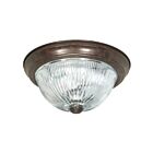 Plafonnier Nuvo Lighting SF76-608 3-Lumières 180W Bronze ancien