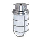 Luminaire LED étanche de plafond Satco SF76-626 200W Argent métallique