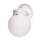 Support mural extérieur Nuvo Lighting SF76-704 1-Lumière 60W Blanc brillant