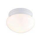 Plafonnier en forme de champignon moyen Nuvo Lighting SF77-062 2-Lumières 120W Blanc