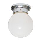 Plafonnier en boule Nuvo Lighting SF77-110 1-Lumière 60W Laiton poli