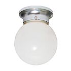 Plafonnier en boule Nuvo Lighting SF77-111 1-Lumière 60W Chrome poli