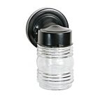 Lanterne murale d'extérieur Nuvo Lighting SF77-119B 1-Lumière 60W Noir