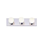 Bande de vanité Nuvo Lighting SF77-192 3-Lumières 300W Chrome poli
