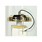 Kit ventilateur câblé blanc Candelabra Satco SF77-461