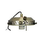Kit ventilateur câblé en laiton antique Candelabr Satco SF77-466