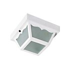 Plafonnier Nuvo Lighting SF77-879 2-Lumières 120W Blanc