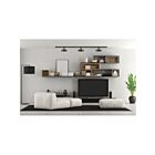 Double Tête de Rail Carré LED Nuvo Lighting TH485 noir 24W