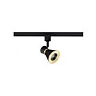 Tête de rail LED Satco TH643 Noir mat/laiton brossé