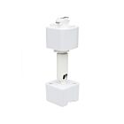 Satco TP259 Blanc Adaptateur de rail pour plafond incliné