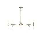 Lustre Savoy House Laramie 1-1099-5-182 5 Lumières 300W Chelsea Or