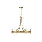 Savoy House 1-2053-6-322 Camden 6-Lumières 360 Watt Laiton chaud Lustre